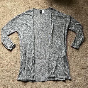 H&M gray cardigan sweater